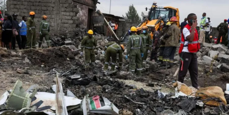 Medical plane crash in Kenya kills at least six, injures two (See Photos)