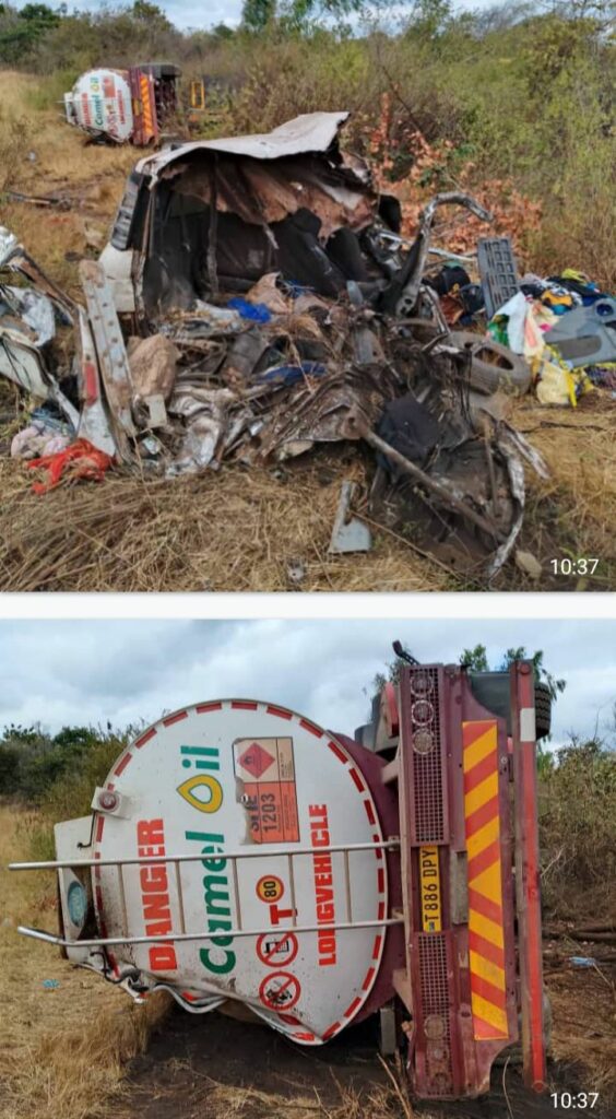 Scania Tanker Hits Sienta in Mzimba: Six Dead, Driver Missing
