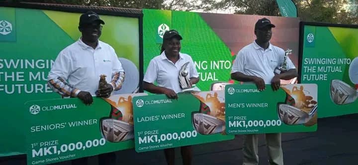 Goodwin Chinseu, Maria Tandwe shine during Old Mutual Executive Golf Tournament