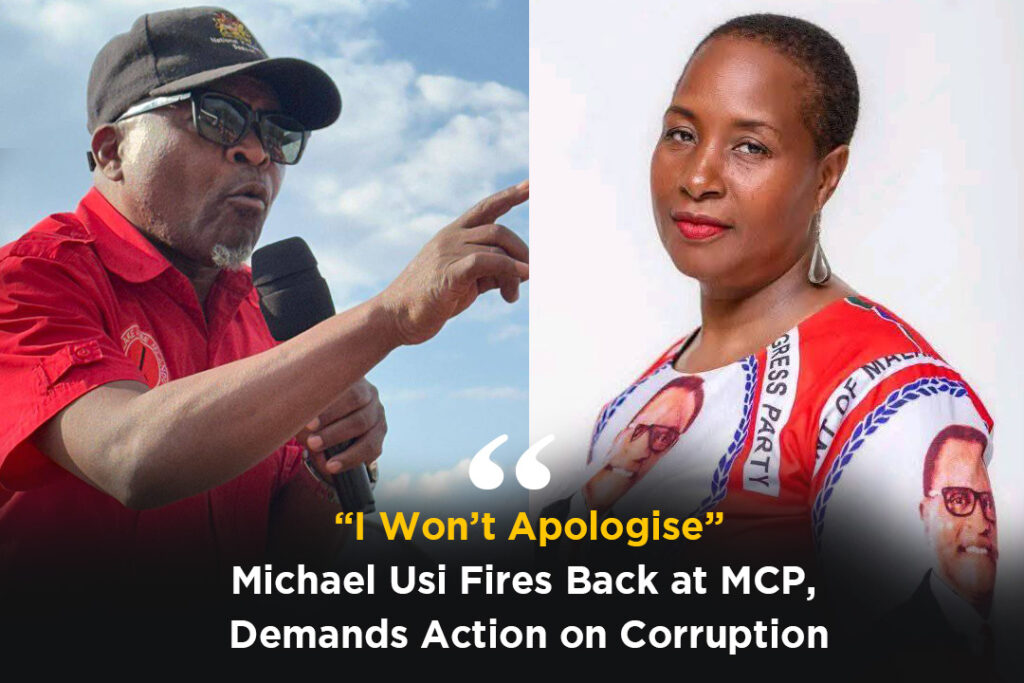 VP Usi Refuses to Apologise Over Corruption Claims, Challenges MCP