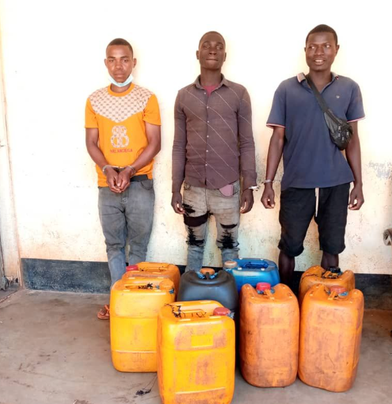Three Arrested in Mulanje for Illegal Possession of Petrol