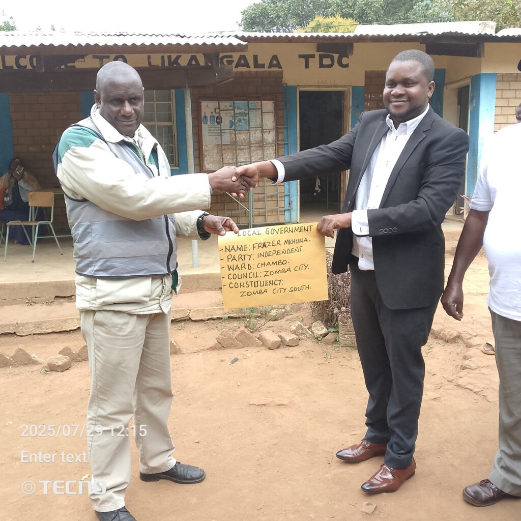 Former Good Shudren Member ‘Zafrey’ Joins Politics, Eyes Chambo Ward Councilor Seat