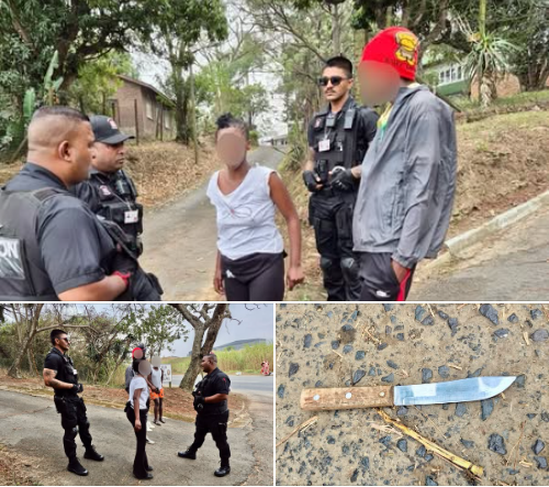 Officers disarm 25-year-old woman attempting to st@b her cheating boyfriend with knife in South Africa