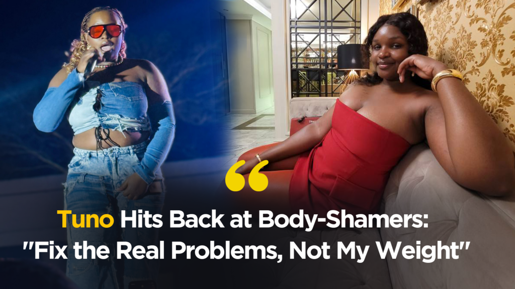 Tuno Hits Back at Body-Shamers: “Fix the Real Problems, Not My Weight”