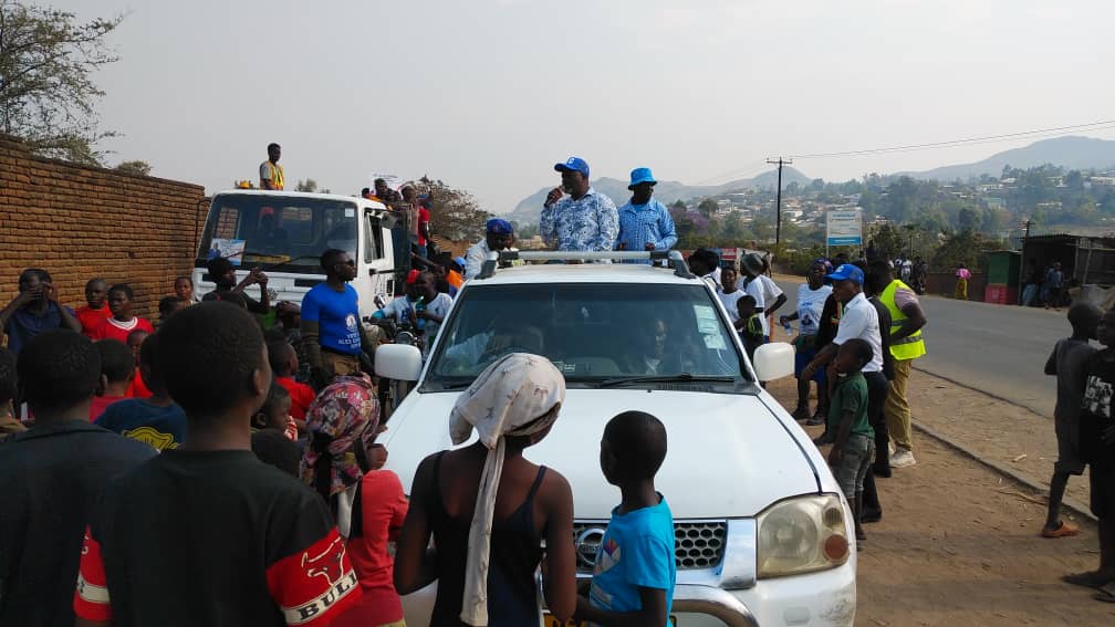 Chimwala wraps-up campaign with a whistle stop tour