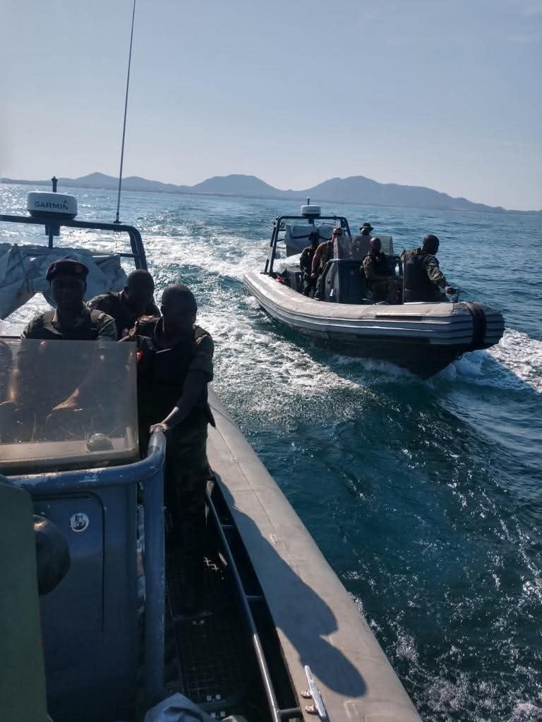 Two Arrested in Monkey Bay for Stealing MDF Boat Engine