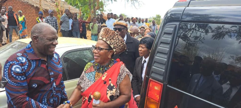 Vice President-elect Jane Ansah Attends Chief Kwataine’s Funeral