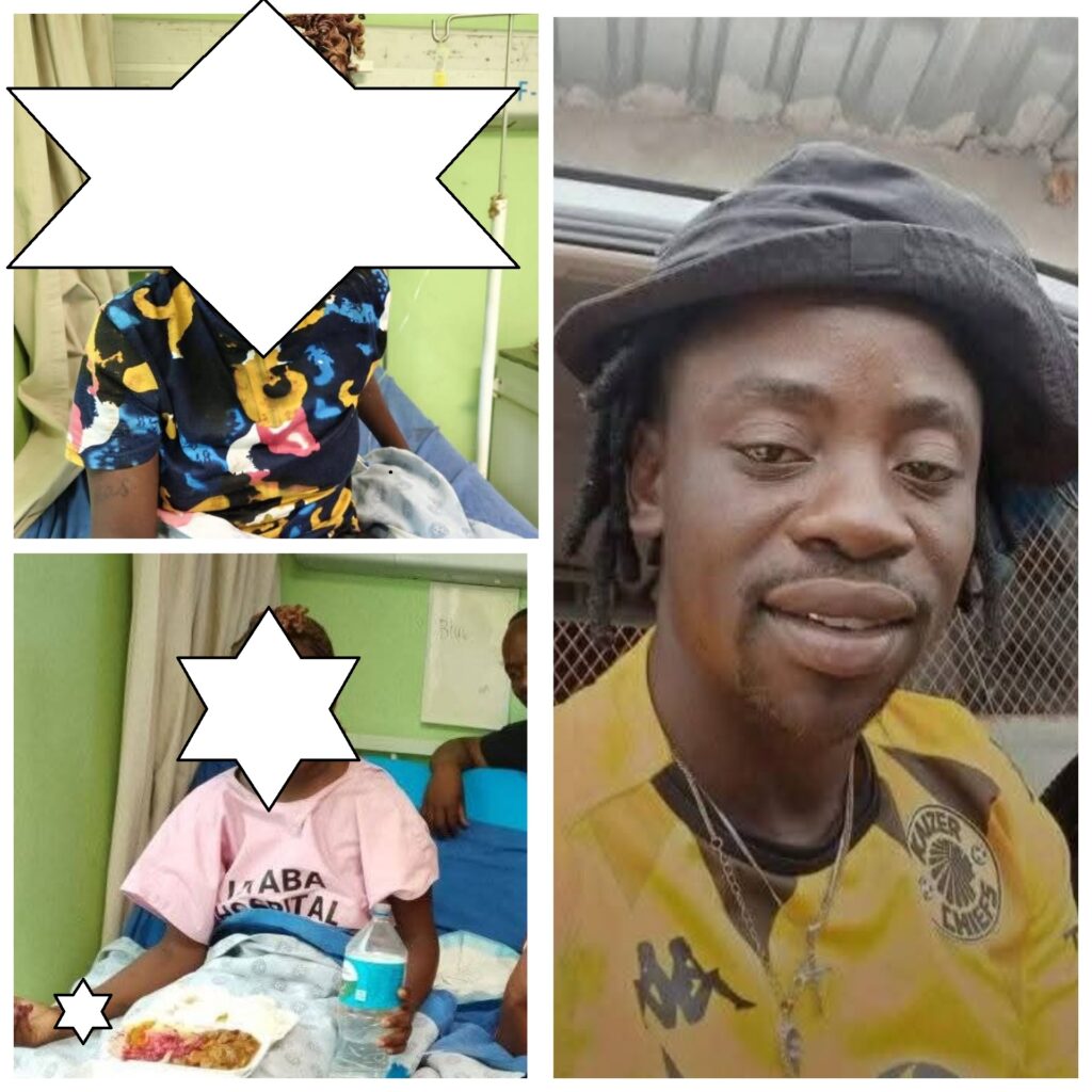 South African woman be@t3n to p^lp by her  jealous ex-boyfriend (See Photos)