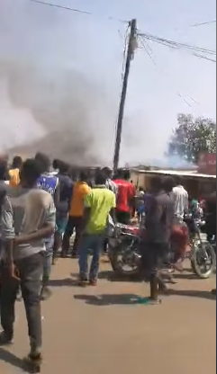 Fire Destroys Many Shops at Mkanda Market in Mchinji