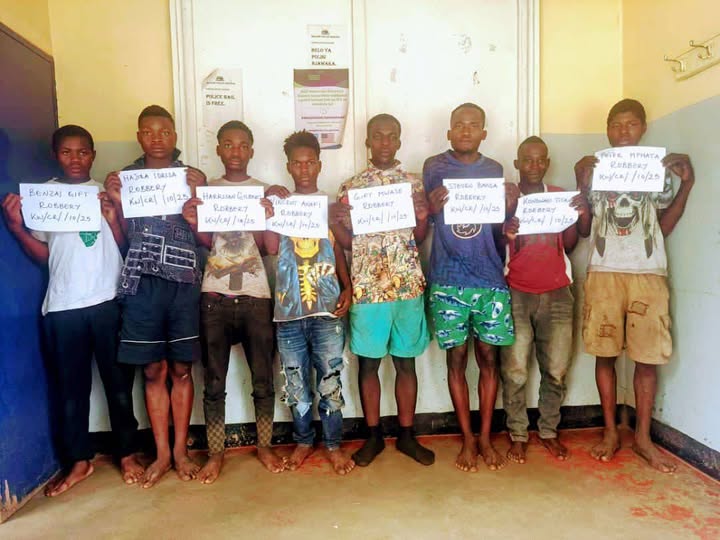 Police Bust Youth Gang Linked to Theft, Robbery in Lilongwe