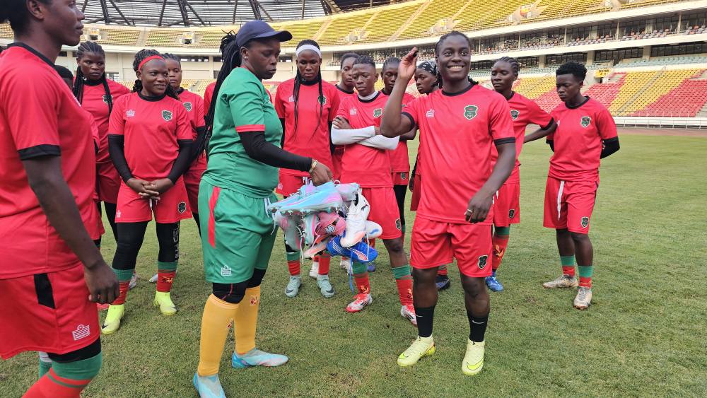 Scorchers Set for WAFCON Clash Against Angola as Captain Tabitha Chawinga Motivates Team with Boots Donation