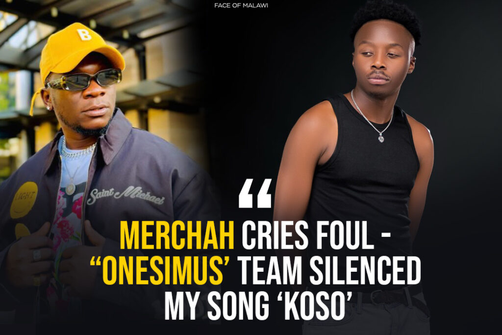 Merchah Cries Foul – “Onesimus’ Team Silenced My Song ‘Koso’