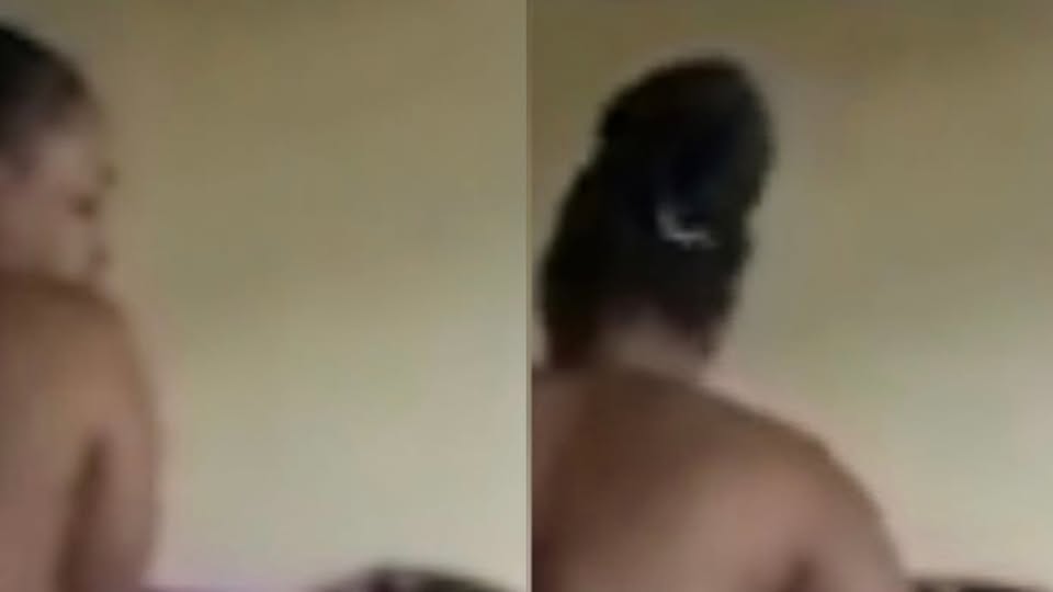 Watch Trending Video Of A Tenant Chewing landlord wife