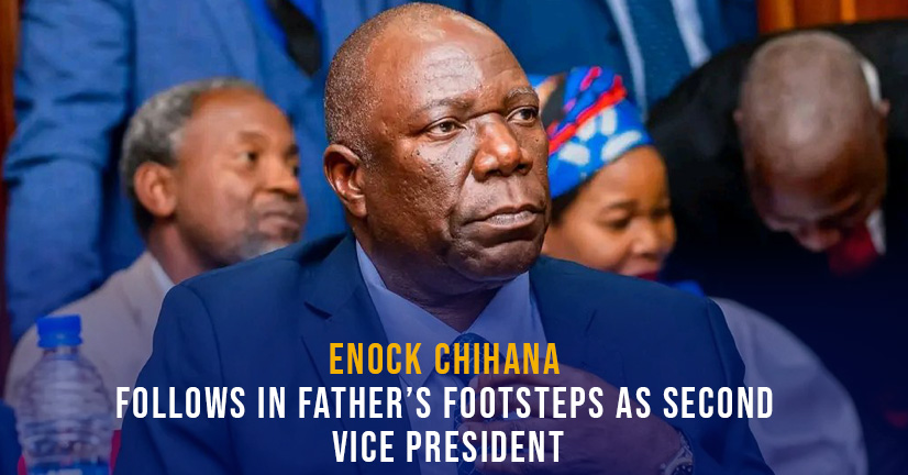 Enock Chihana Sworn In as Malawi’s Second Vice President