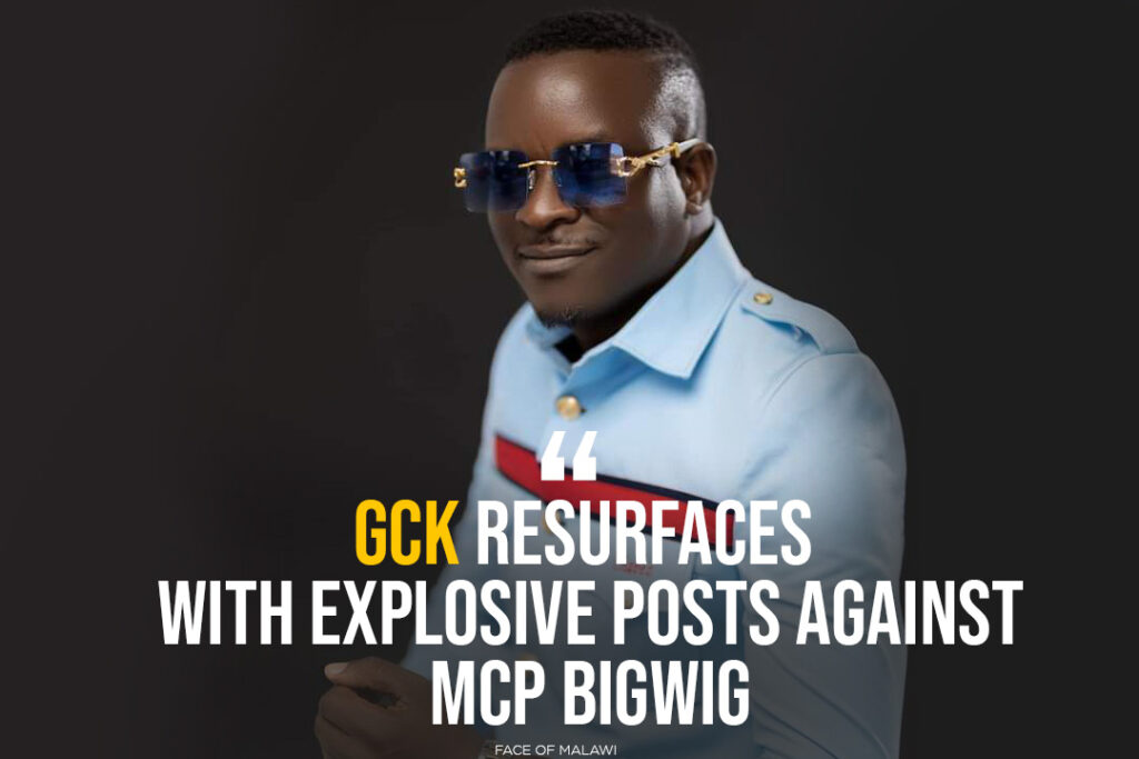 Gerald Chamvez Kampanikiza Resurfaces With Explosive Posts Against MCP Bigwig