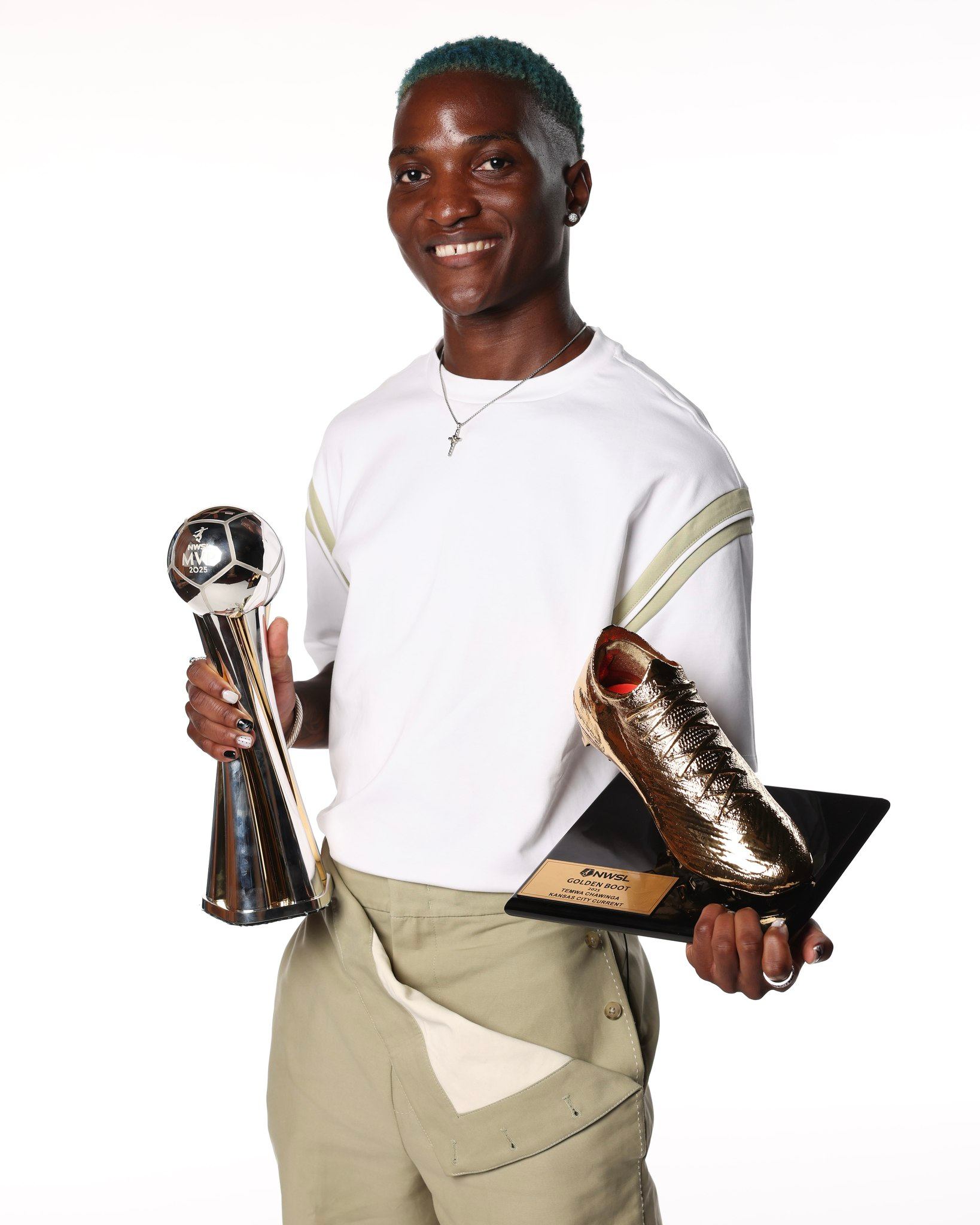 Malawi’s Temwa Chawinga Makes History, Wins Back-to-Back NWSL MVP Award