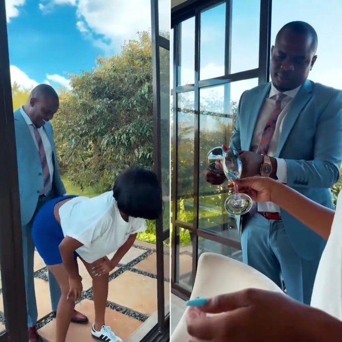 Kenyan Socialite “Amber Ray” Goes Viral With Sizzling Welcome for Husband