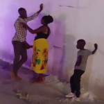 See trending photo of little boy accompanying his mother to meet her boyfriend (See Photo)