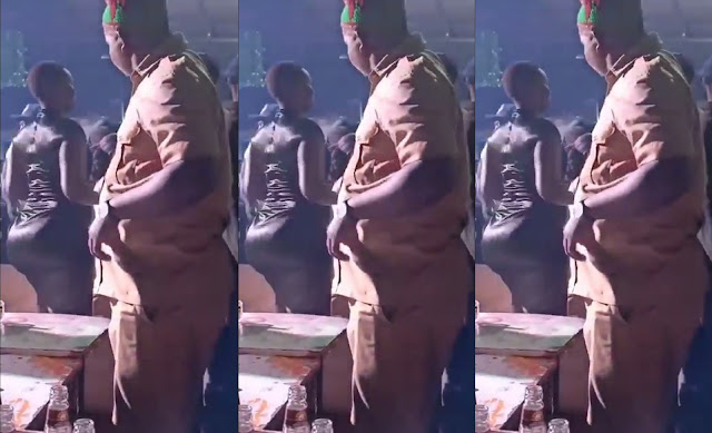 Man Fails To Hold Himself After Noticing Woman With Big Nyash In The Club (Watch Video)