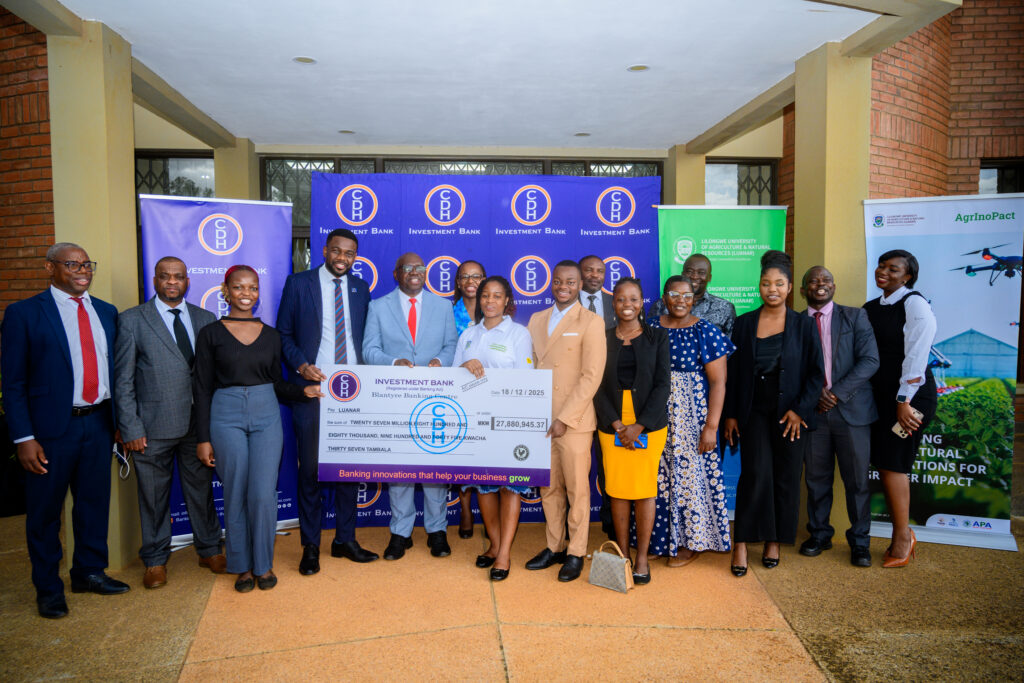 CDH Investment Bank donates MK27 million to LUANAR