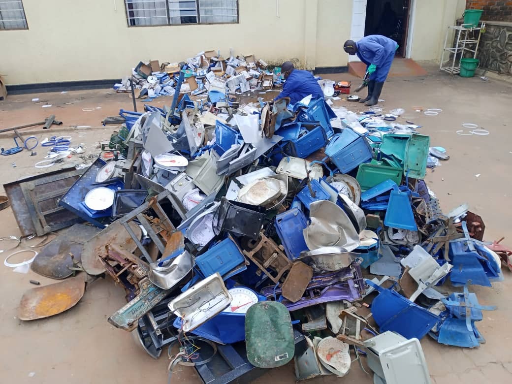 MBS Destroys Over 730 Illegal Weighing Scales Nationwide