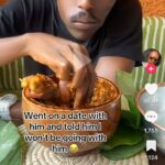 Drama as man orders food only for himself after date refuses to follow him home (Watch Video)