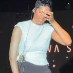 Watch emotional moment as Nigerian artist Tiwa Savage breaks down on stage while performing ‘Somebody’s Son’