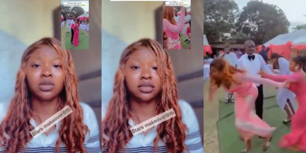 Lady apologises after video of her attempting to twerk on her friend’s husband went viral (Watch Video)