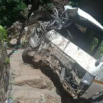 Minibus Driver Dies, Passenger Critically Injured After Vehicle Plunges Into M’bwelera River