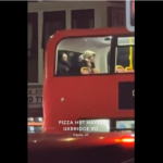 Scandal// Couple caught ‘having s£x’ inside public bus on New Year Day (watch Video)