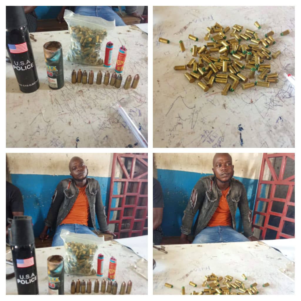 Recent South African Returnee Arrested in Zomba For illegal Possessing Of Rifle And Hundreds Of Ammunition Rounds