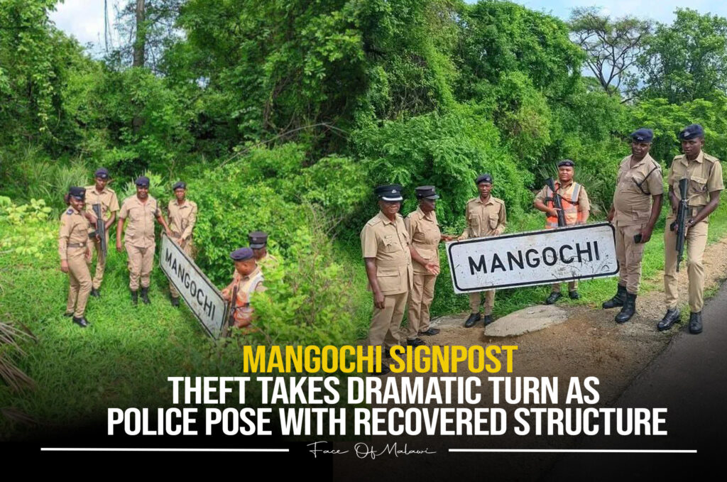 Police Recover Stolen Mangochi Sign as Social Media Explodes
