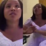 She Is Busted!! Groom, friends catch bride with ex-boyfriend on wedding day (Watch Video)