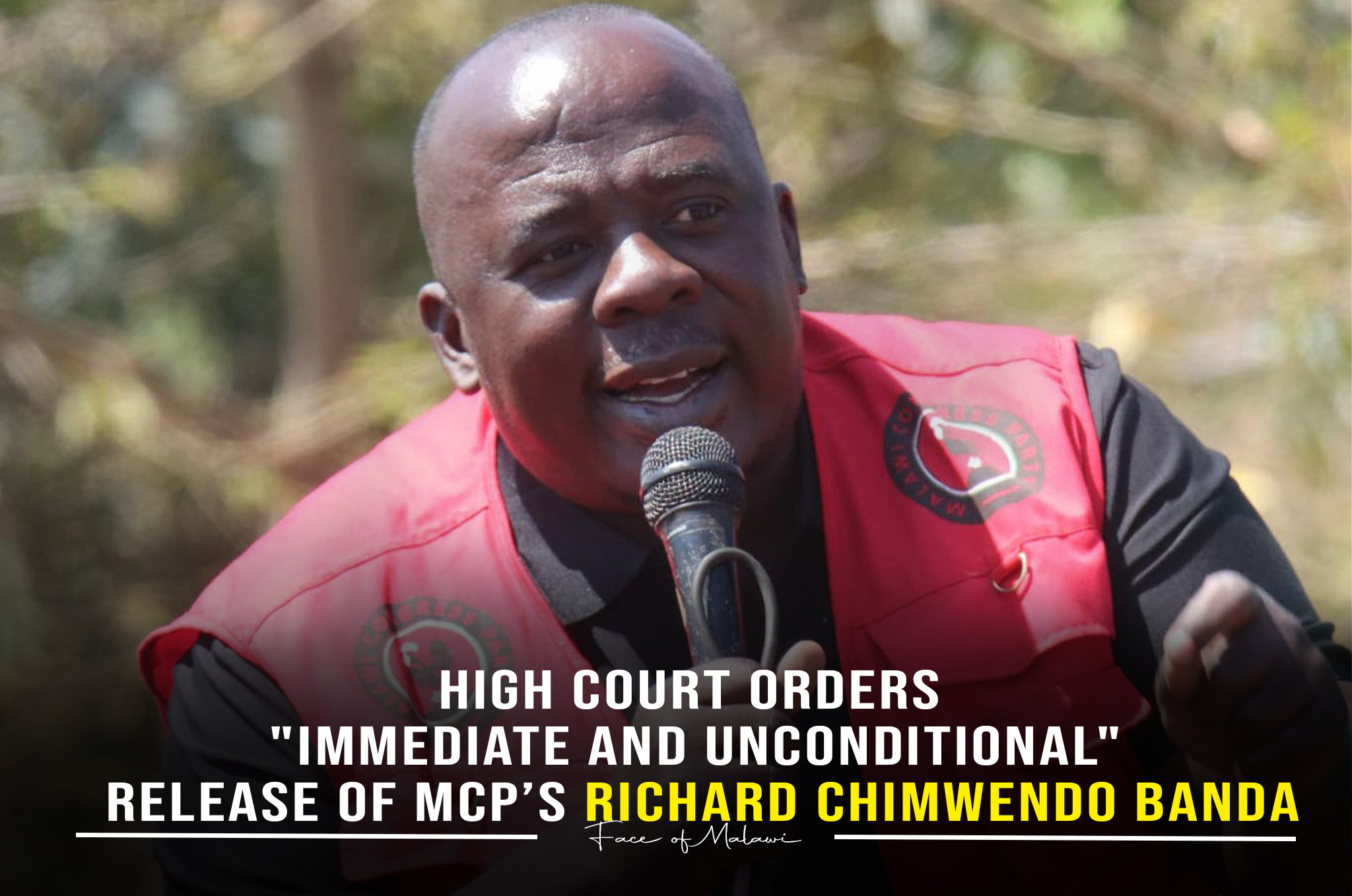 Breaking News: Richard Chimwendo Banda Walks Out of Maula Prison