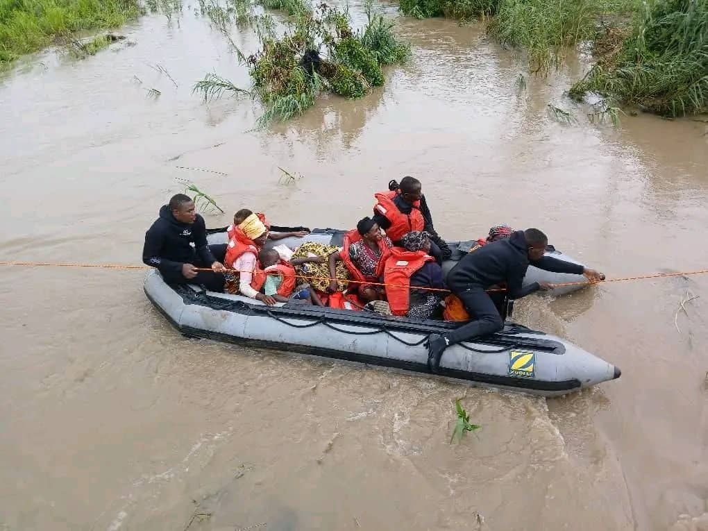 MDF Steps in To Rescue Flood Survivors in Nkhotakota