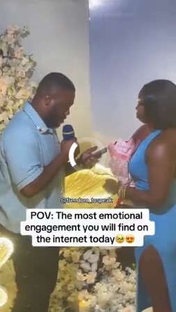 Watch Emotional Marriage Proposal (VIDEO)