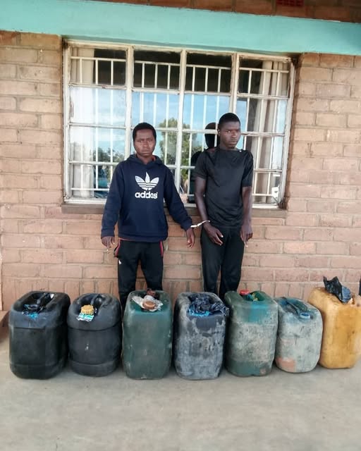 Two Arrested for Stealing 150 Litres of Diesel from Quarry Site in Jenda