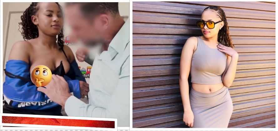 Another South African Lady ‘Nqobile Sibiya’ Caught On Camera After Trapped in Fake Model Audition