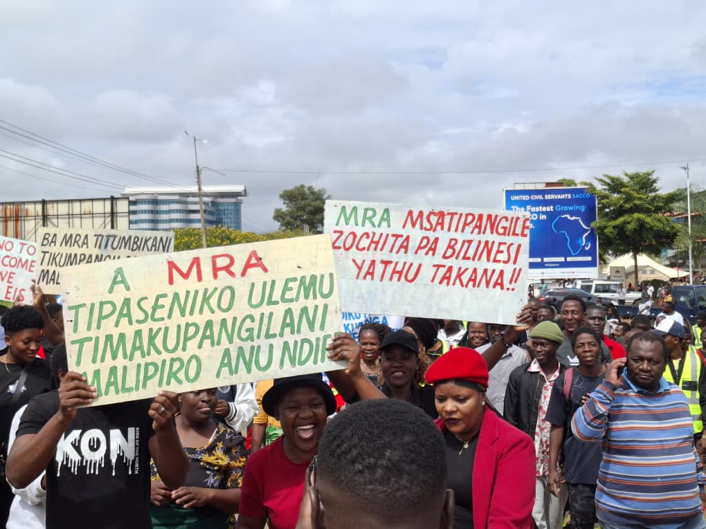 Business Owners Protest Against Electronic Invoice System in Several Malawian Cities