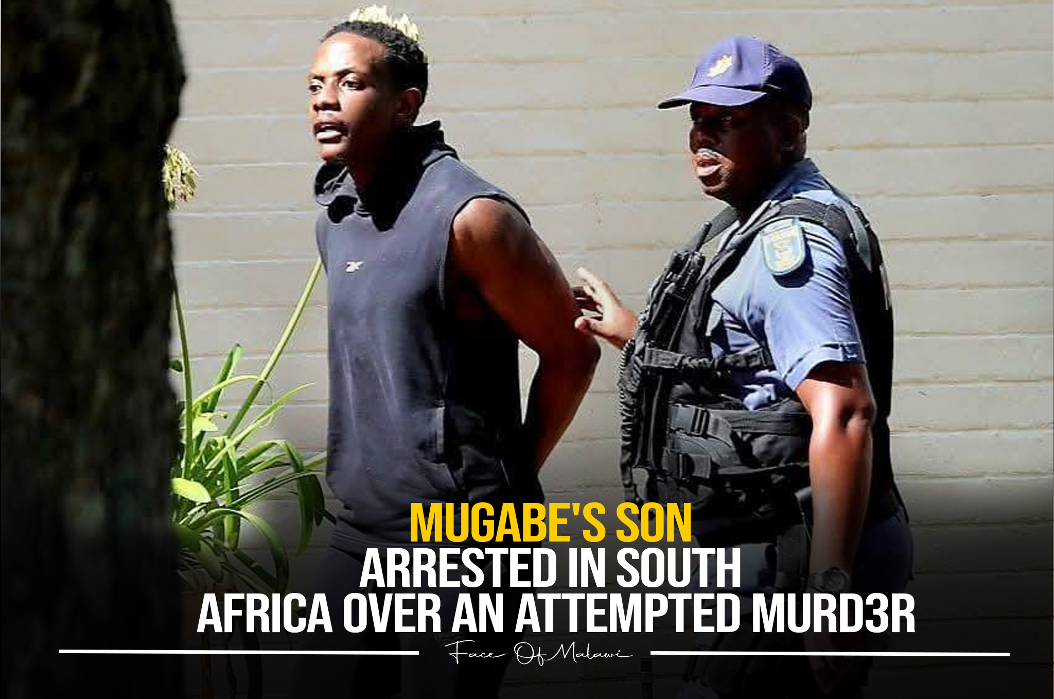 Mugabe’s Son Arrested in South Africa Over Attempted Murd3r