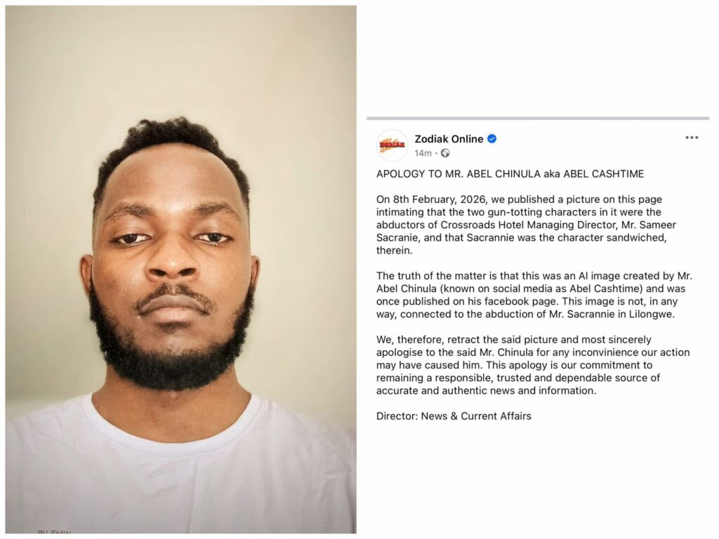 Zodiak Online Retracts AI image Linked to Sacranie Kidnapping Claims