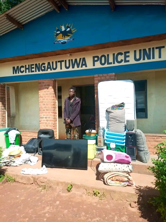 Mzuzu Police Arrest Teen Over Burglary, Recover K3.5m Goods