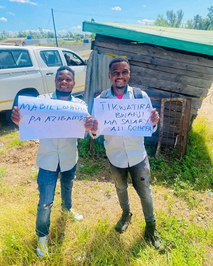 Workers Stage Sit-In at Nacala Logistics Over Salary Dispute