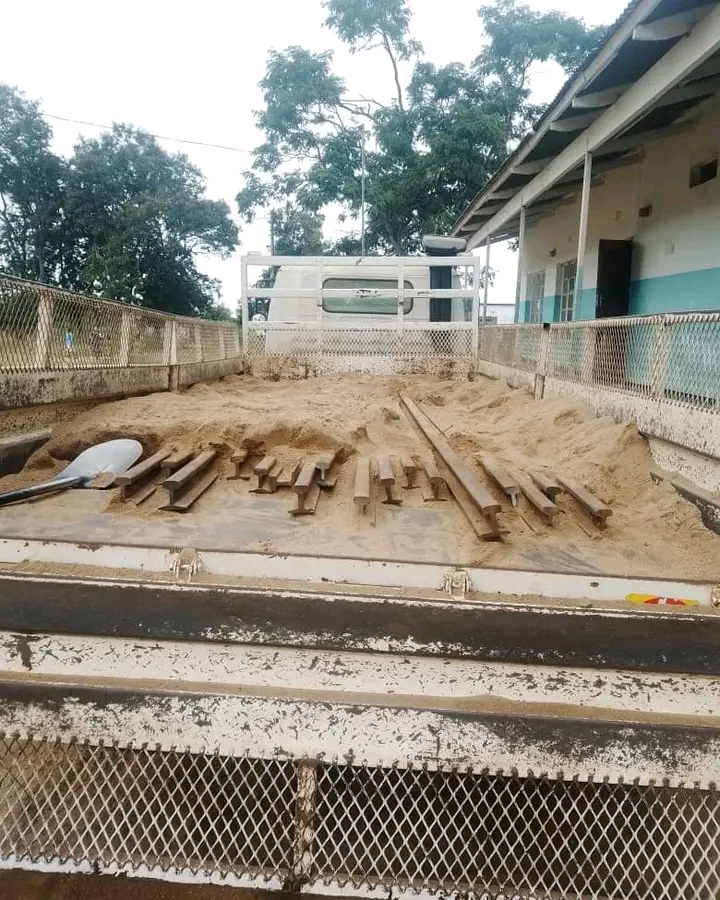 Police Impound Lorry Carrying Suspected Stolen Railway Metals in Machinga
