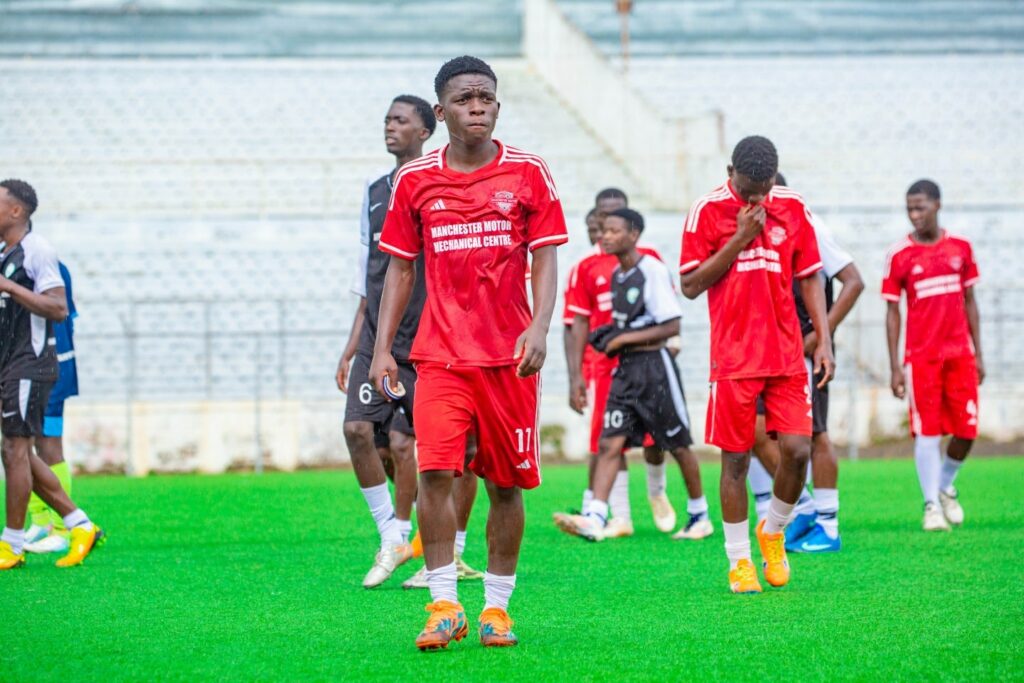 Red Lions Sign Manchester Motor Spares Star Latif Sharif on Loan
