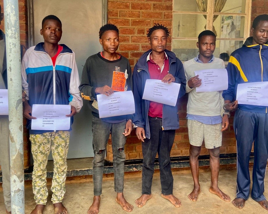 15 Arrested in Chiradzulu Over Robberies, Assaults Linked to “80 N!ggas” Gang