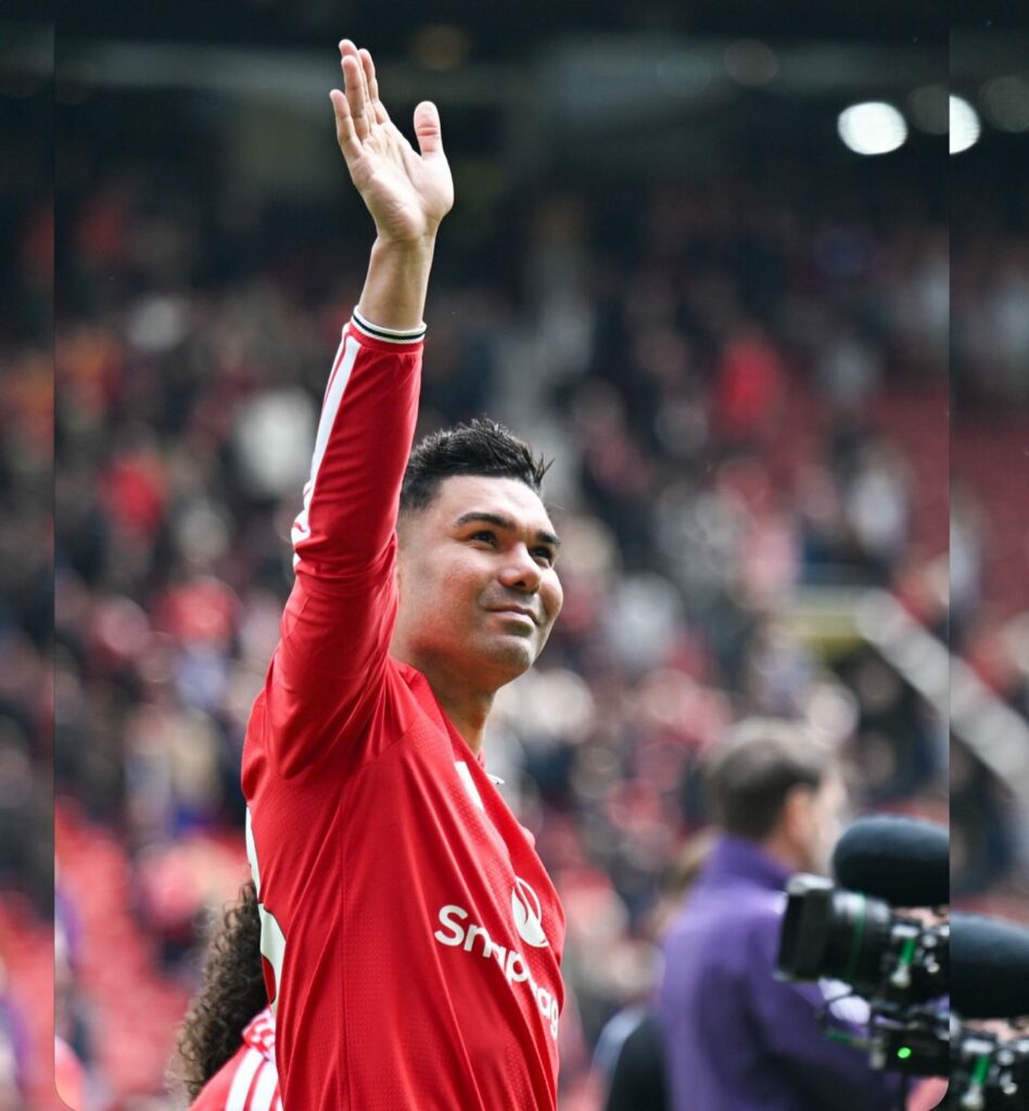 Casemiro Bids Emotional Farewell to Manchester United