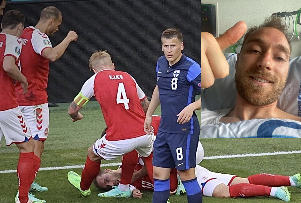 Christian Eriksen Collapses Again, But Denmark Confirms Star Is Stable