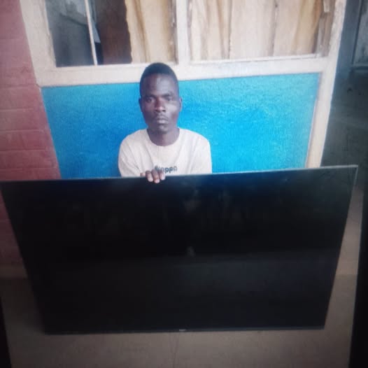 Man Arrested While Allegedly Fleeing with Stolen Television in Balaka