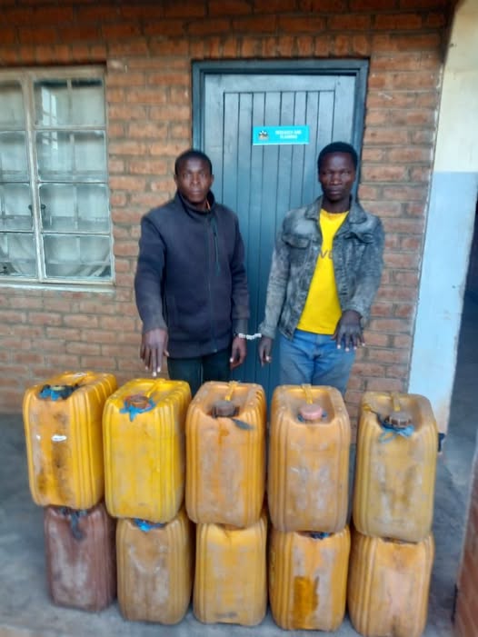 Two Arrested in Ntcheu Over 200 Litres of Petrol